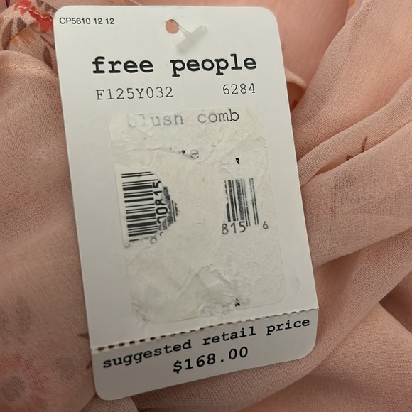 FREE PEOPLE blush comb crochet dress - Picture 3 of 4